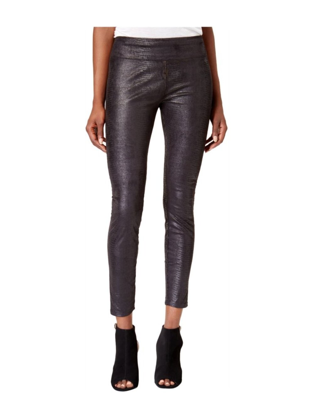 BNWT Kensie Snake Embossed Leggings/ Pull-On Pants Stretch - Fit like S or XS